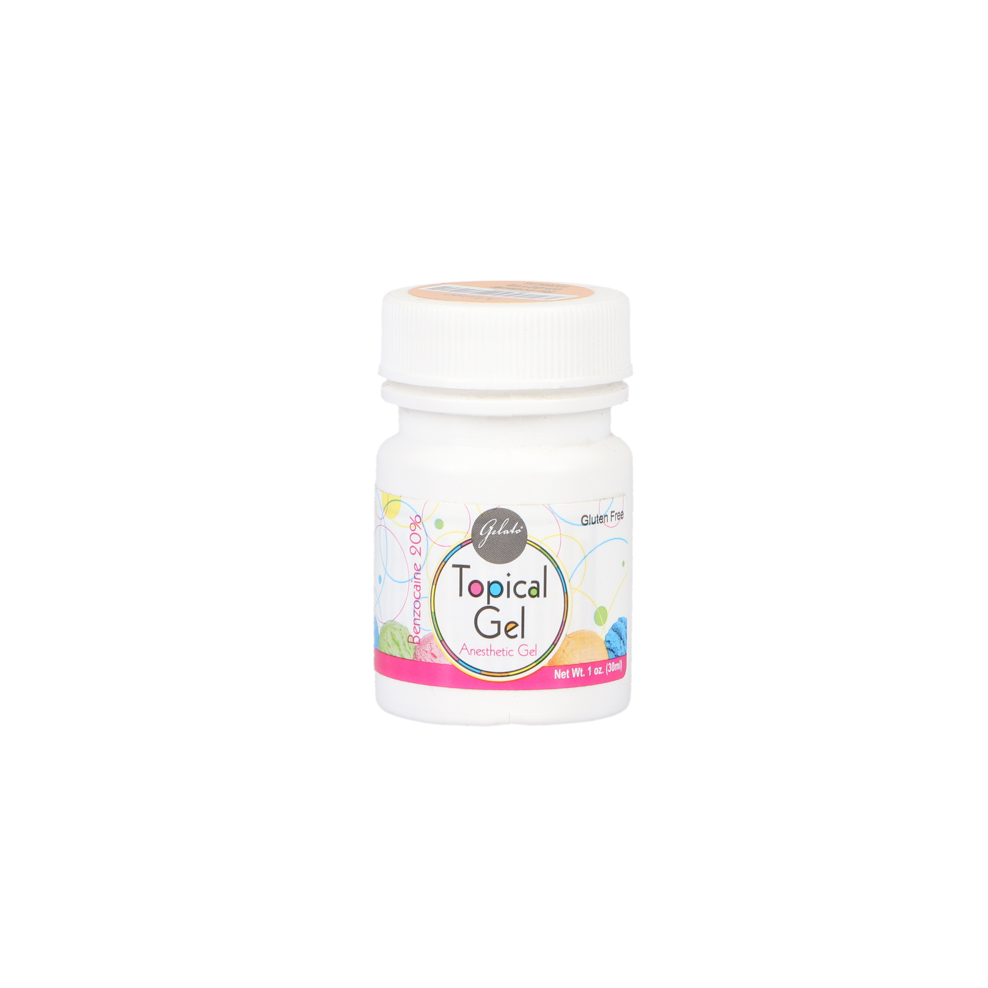 Gelato Topical Anesthetic Gel, 1 oz/Bt, Mango, 1/Pk