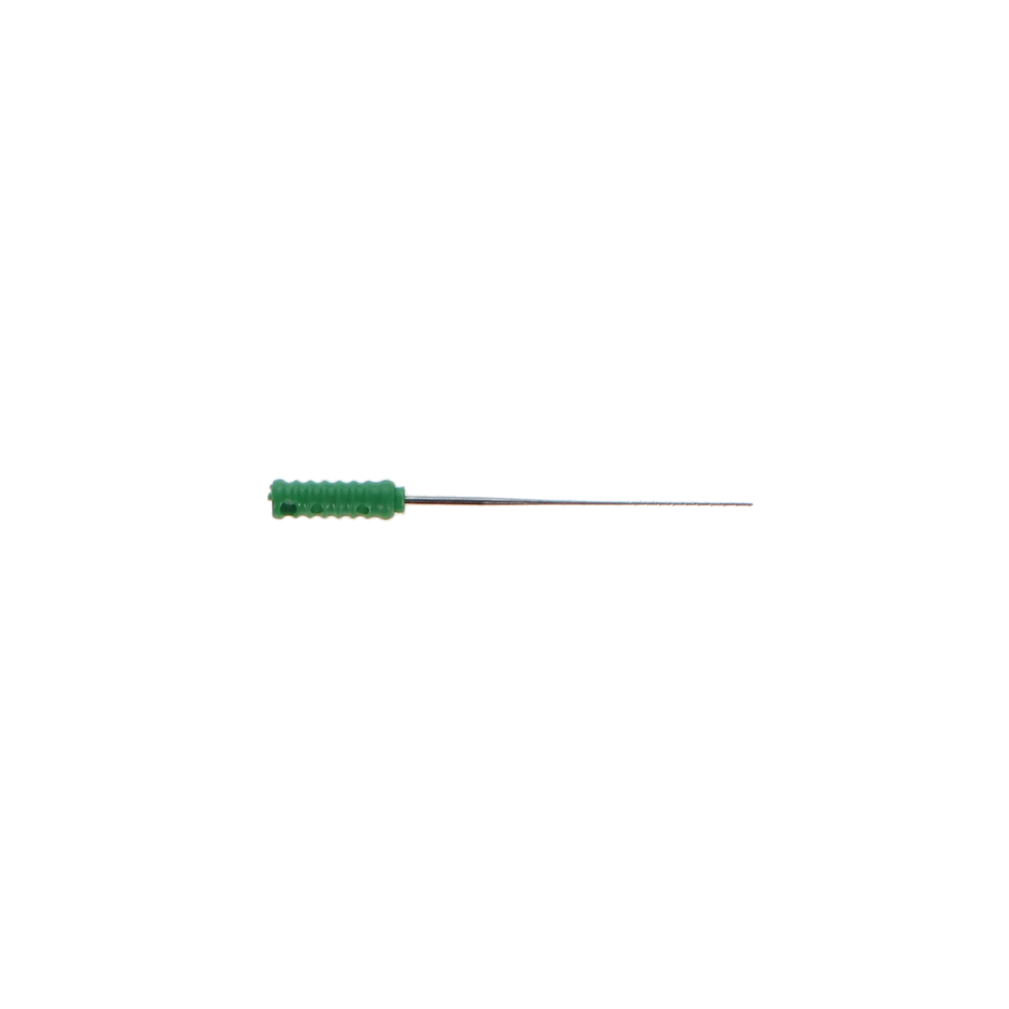 Barbed Broaches with Round Tip, Non-Sterile, # 5, Medium, Green, 10/Pk, EN-BB5