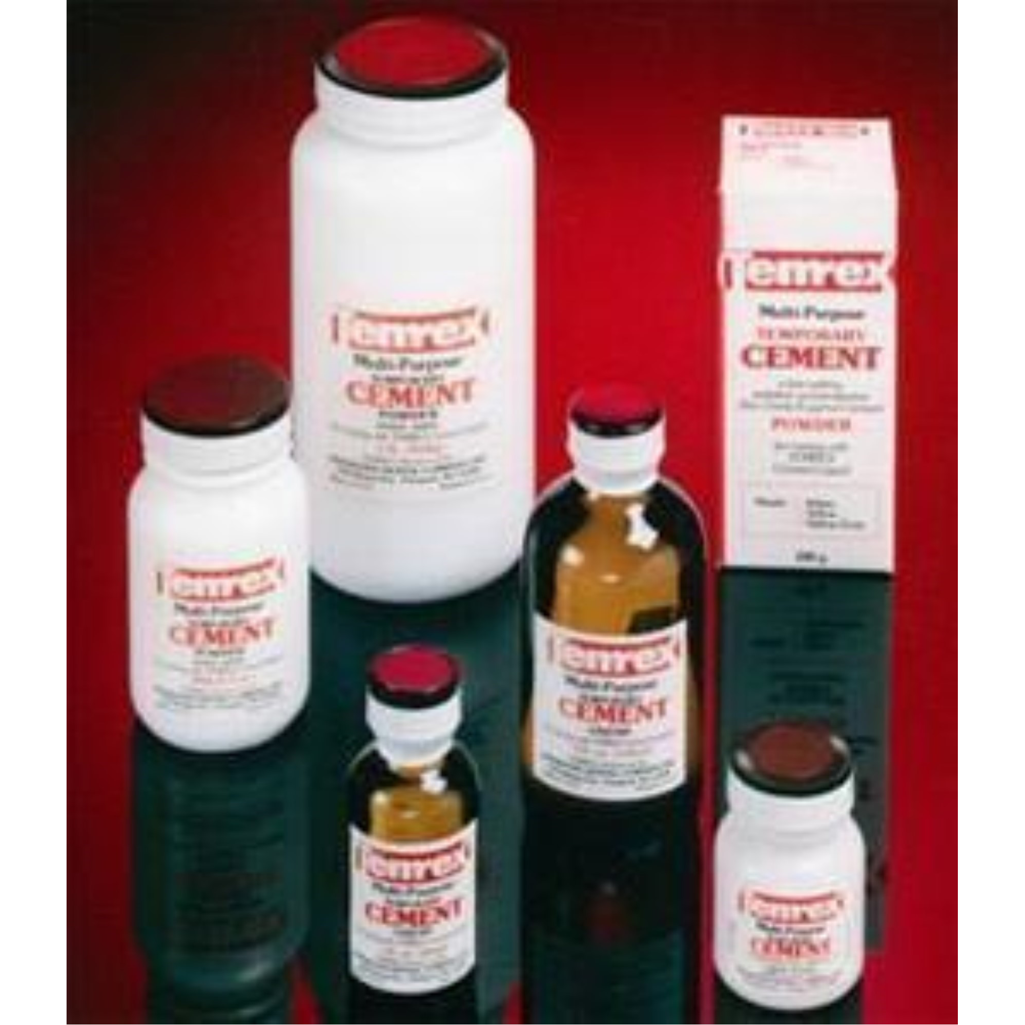 ZOE Temporary Cement, Powder Refill, 100 g, Yellow, 1/Pk