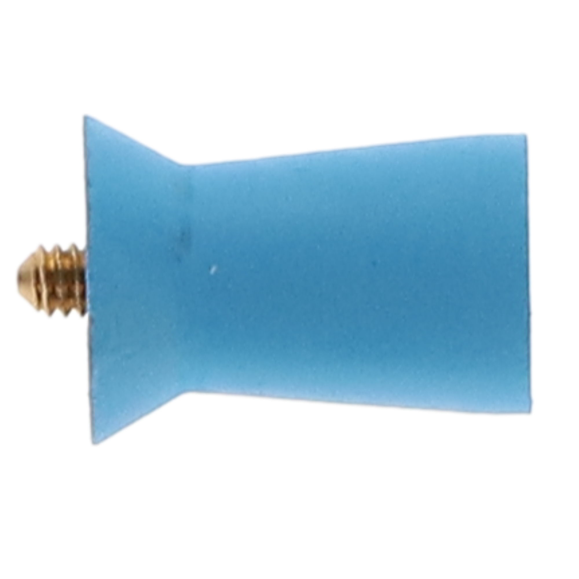 Densco Prophy Cups, Screw Shank, Soft Blue Rubber with Skirt, Ribs, and Recessed Webs, Blue, 144/Pk, 085132-144, (Discontinued)