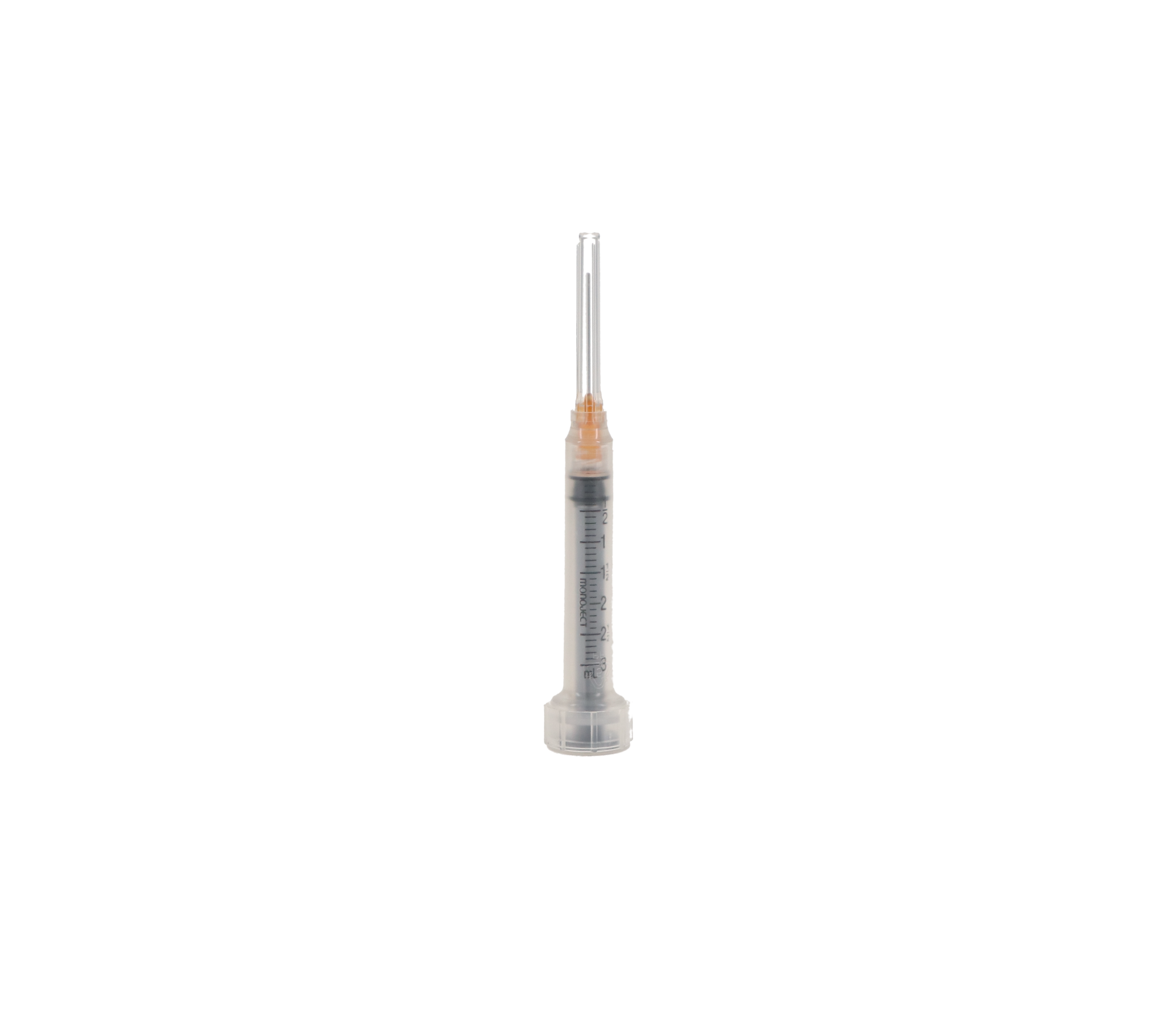 Monoject Endodontic Irrigating Syringes with Needle, 23 Ga, 1.25
