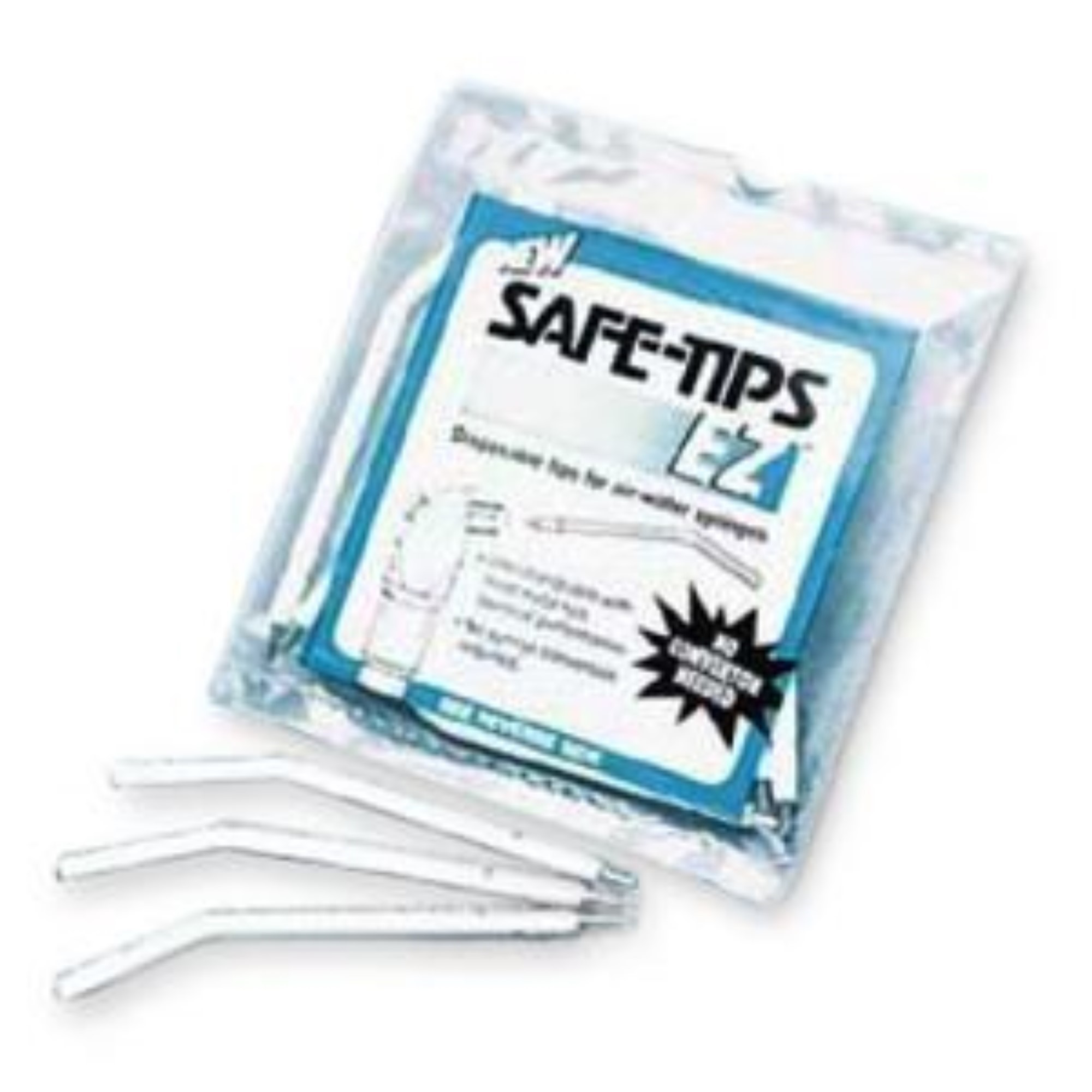 Safe-Tips EZ Syringe Tips, Air/Water, 150/Pk, 44150