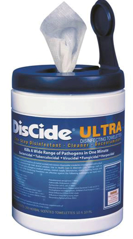 DisCide Ultra Wipes, 10.5