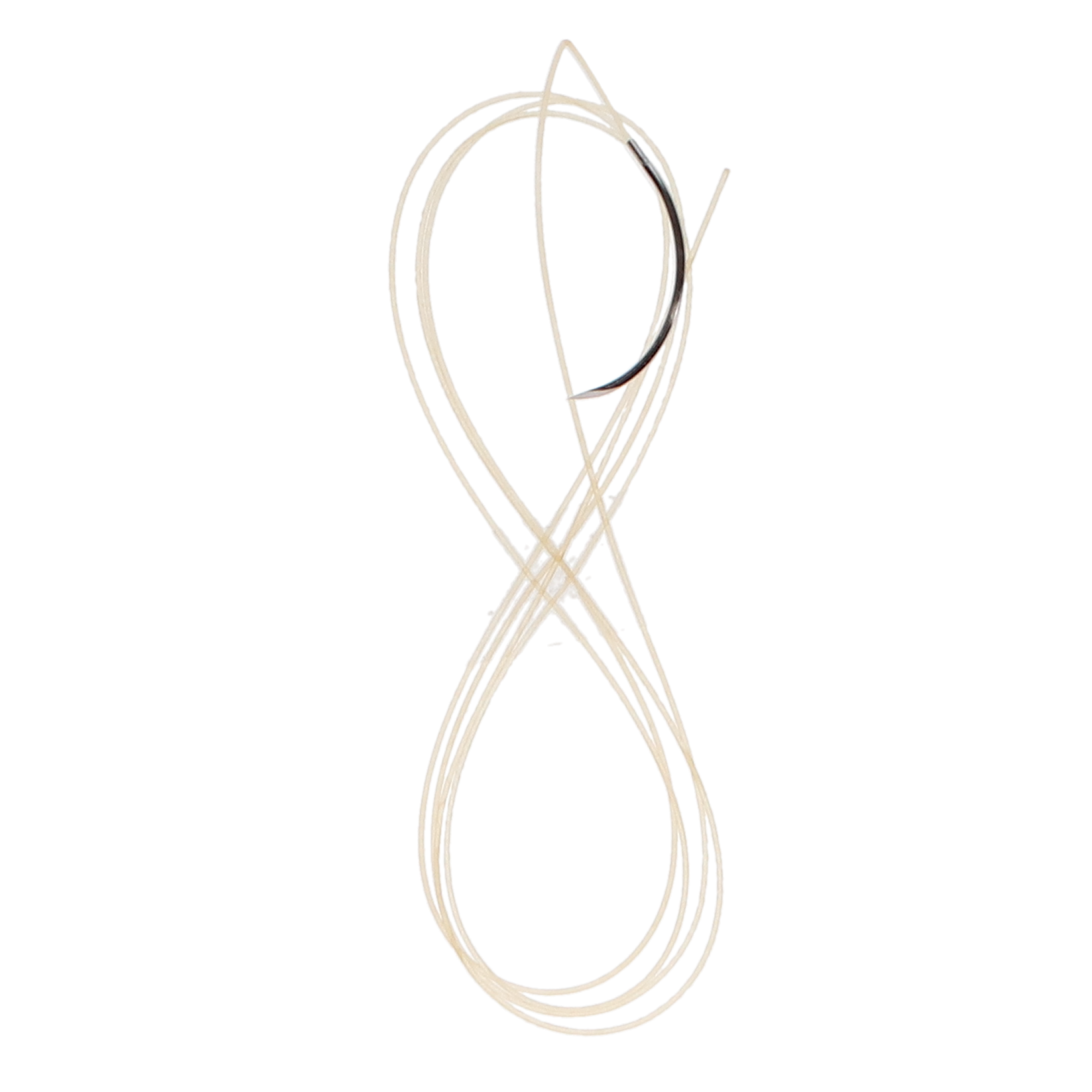 Plain Gut Suture with C6 Needle (RC), 19 mm 3/8 Circle, 18