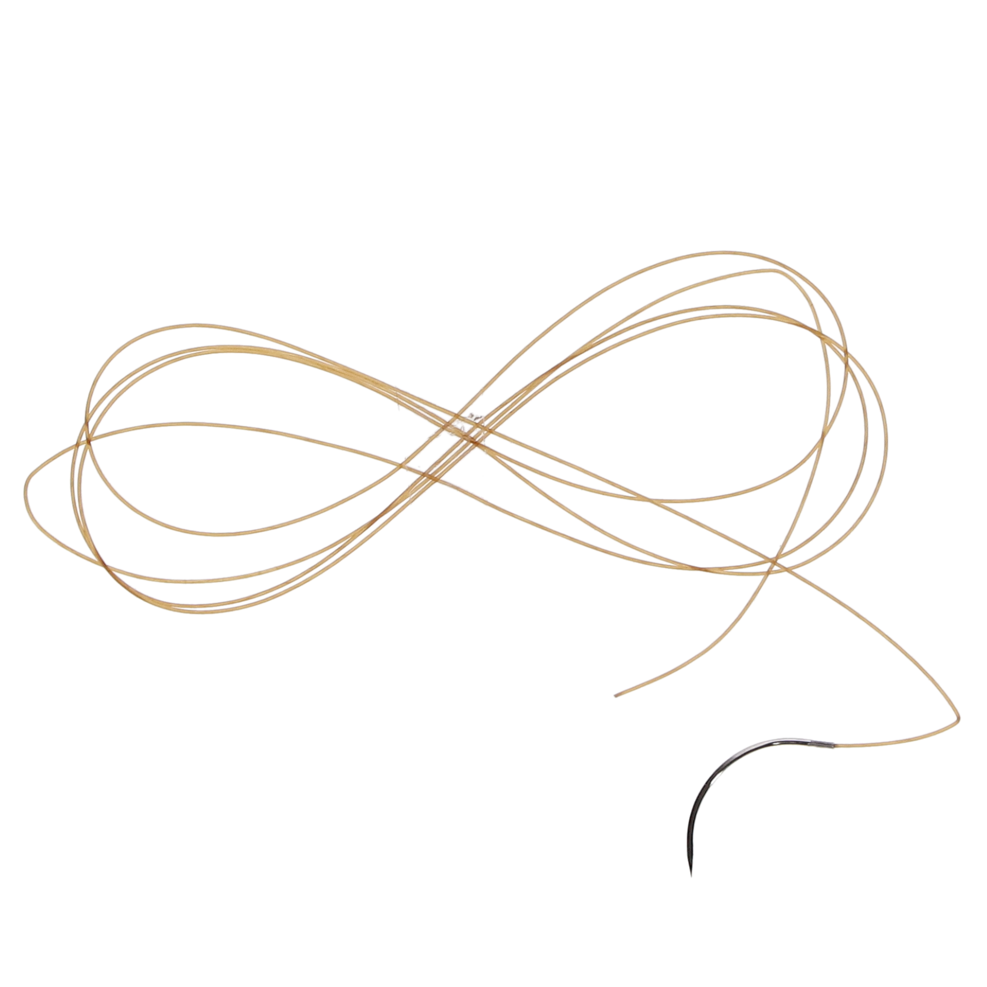 Chromic Gut Surgical Suture with C3 Needle (PRC), 3/8 Circle, 18