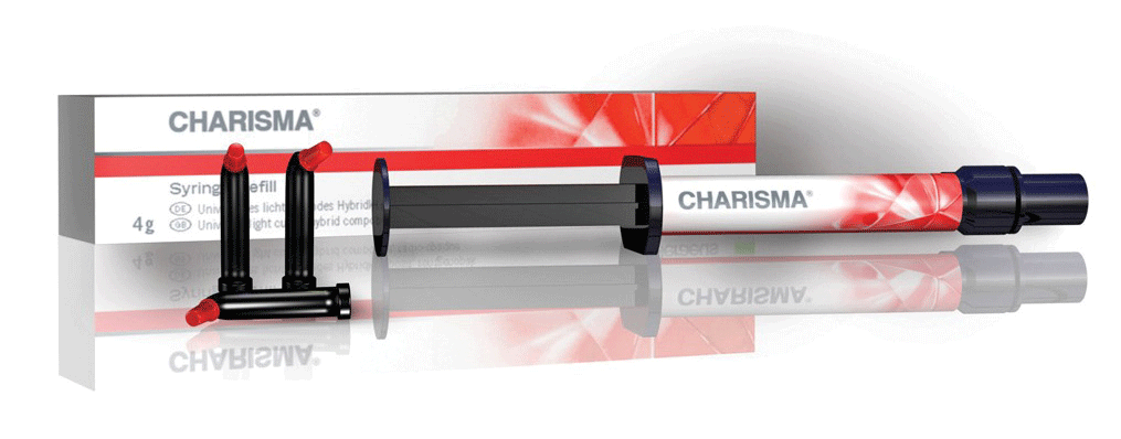 Charisma Hybrid Composite, Light-Cure, Syringe Refill, Universal Viscosity, 4 g, A3, 1/Pk