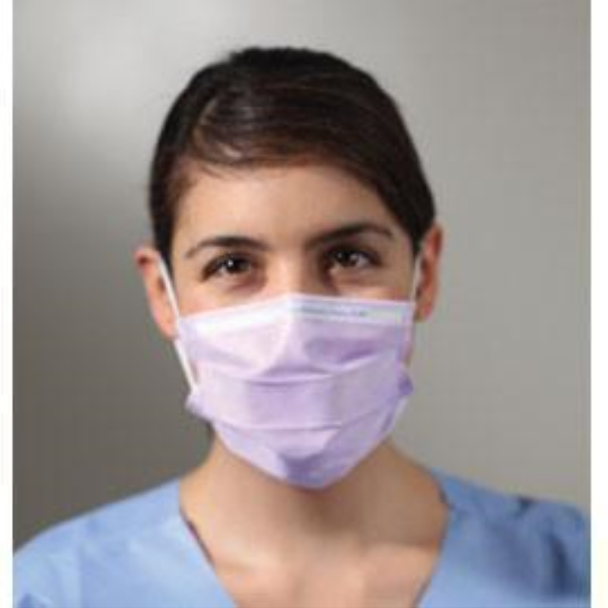 KC100 Earloop Procedure Masks, Lavender, 50/Pk