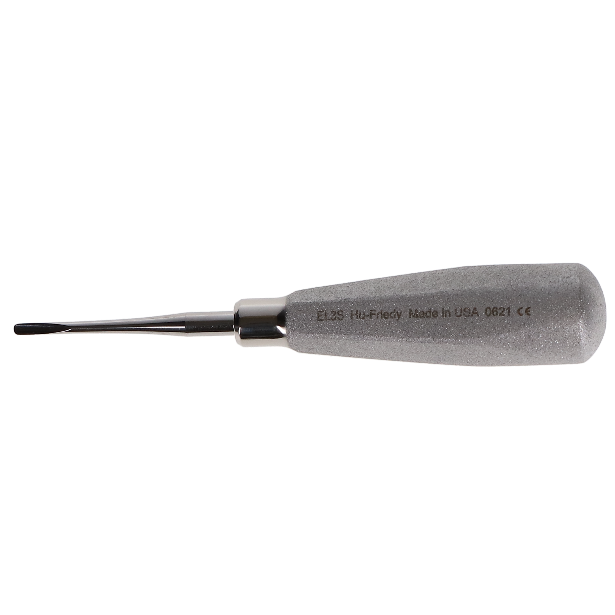 Luxating Elevator, Straight, Wide Large Tapered Hexagon Handle, 3 mm, 1/Pk, EL3S