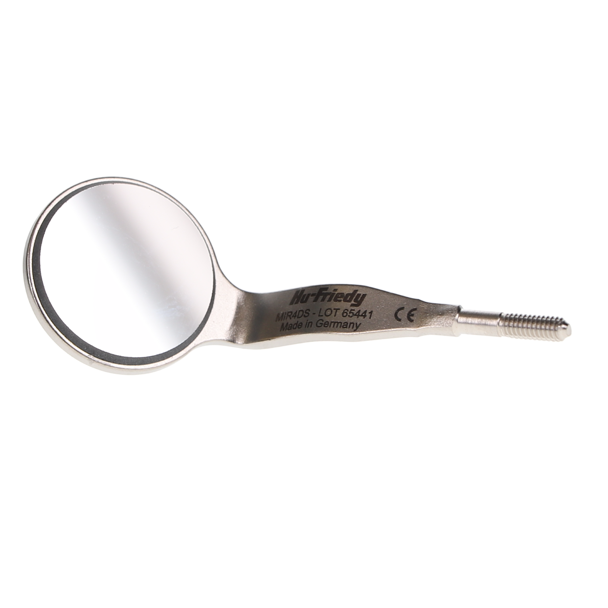 Cone Socket Mouth Mirror, FS, Double-Sided, # 4 Rhodium-Coated, 6/Pk, MIR4DS/6