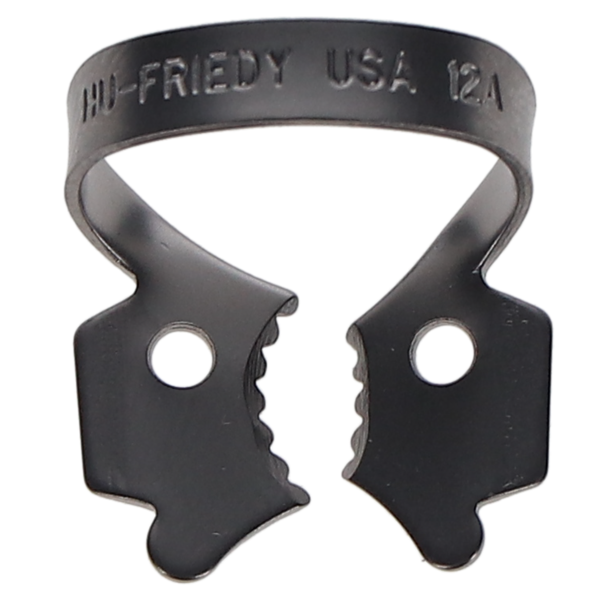 Rubber Dam Clamp, # 12A, Lower Right Molars, Satin Steel, 1/Pk, RDCM12A