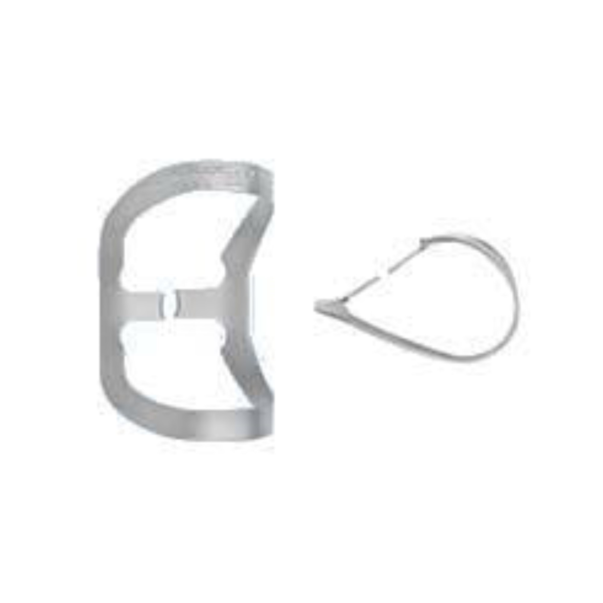 Rubber Dam Clamp, # 212, Anterior, Satin Steel, 1/Pk, RDCM212