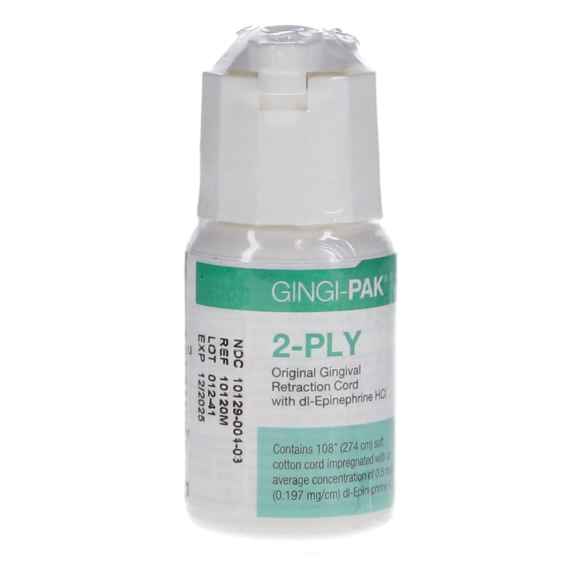 Max Original Cord with Epinephrine, 2-Ply, 1/Pk