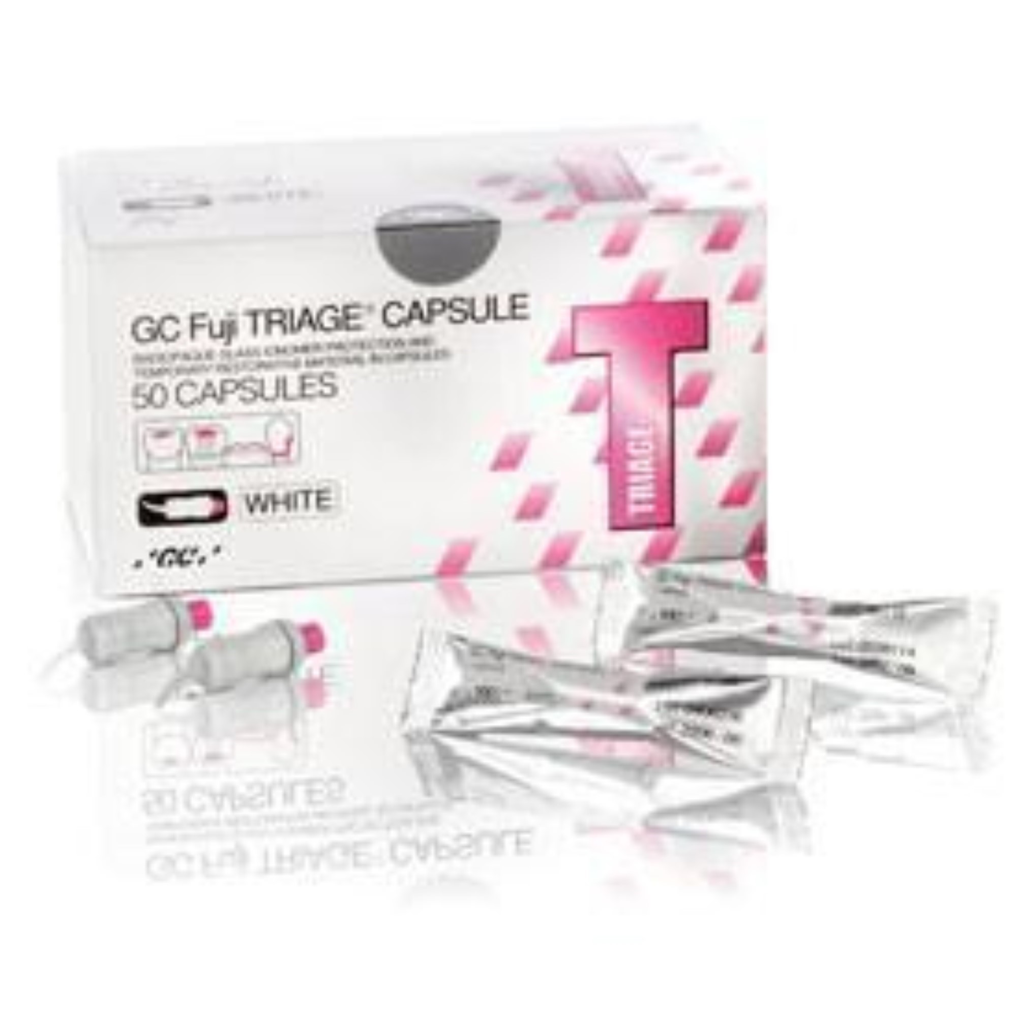 Fuji Triage Capsule Package, 0.13 ml, White, 50/Box