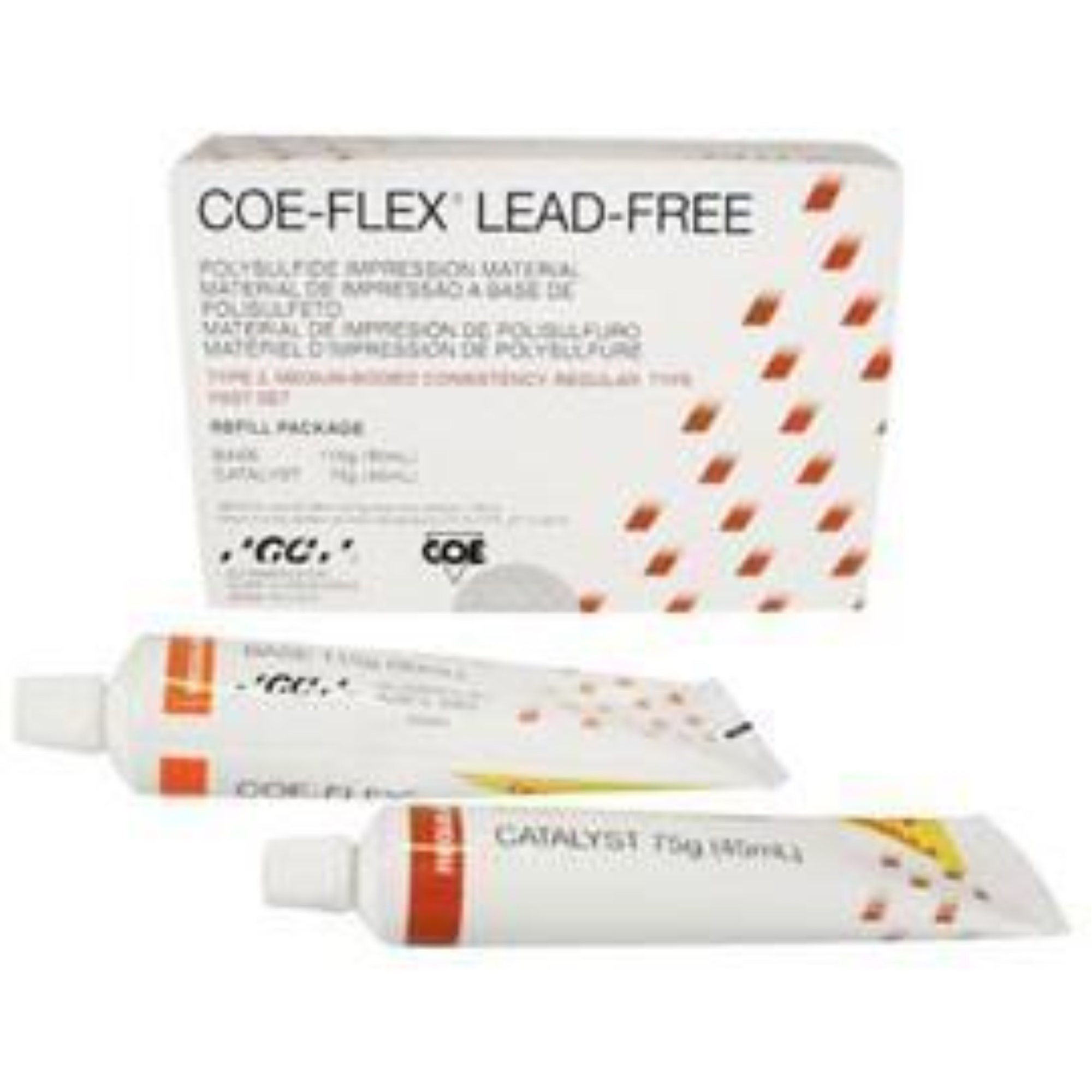 Coe-Flex Polysulfide Impression Material, Standard Package, Medium Body, Regular Type, Regular Set, 131002