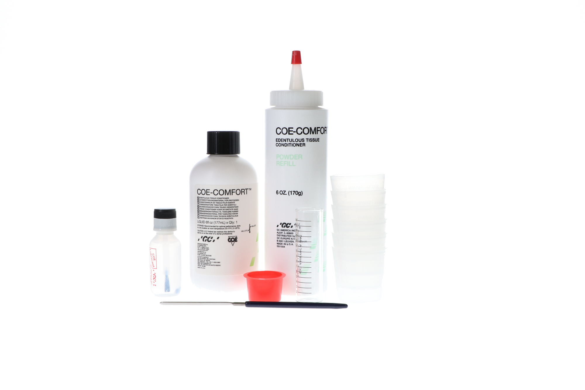 Coe-Comfort Edentulous Tissue Conditioner, Professional Package, 341001