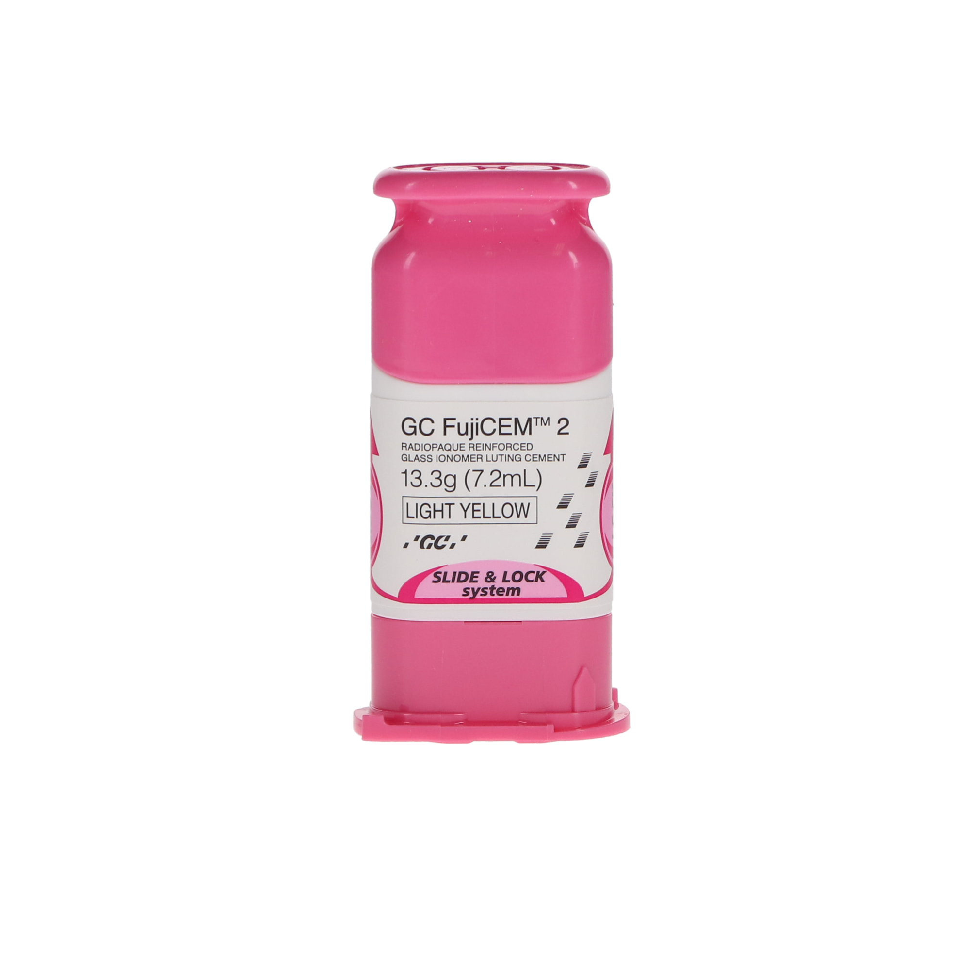 FujiCEM 2 Glass Ionomer Luting Cement, (Slide & Lock Tips) Automix Package, 1/Pk, 441000