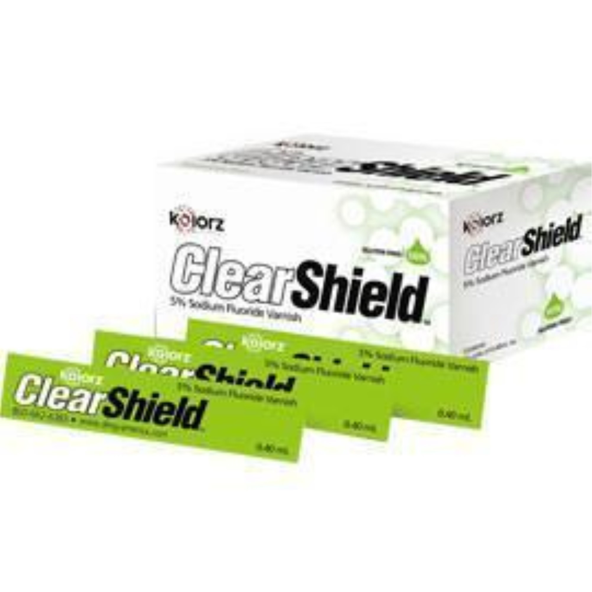 Kolorz ClearShield Fluoride Varnish, 5% NaF, Bubblegum, 200/Pk, 799504