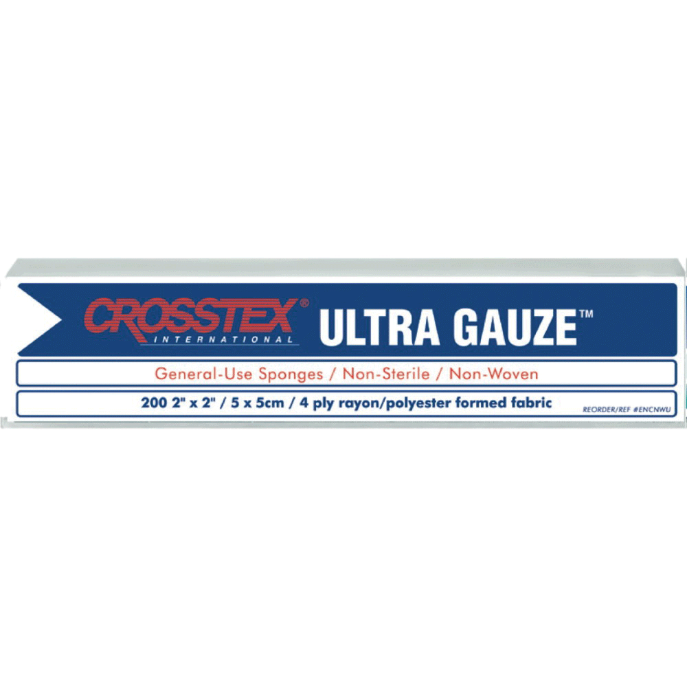 Ultra Gauze Sponge N/S 2x2 4ply 8000/Cs