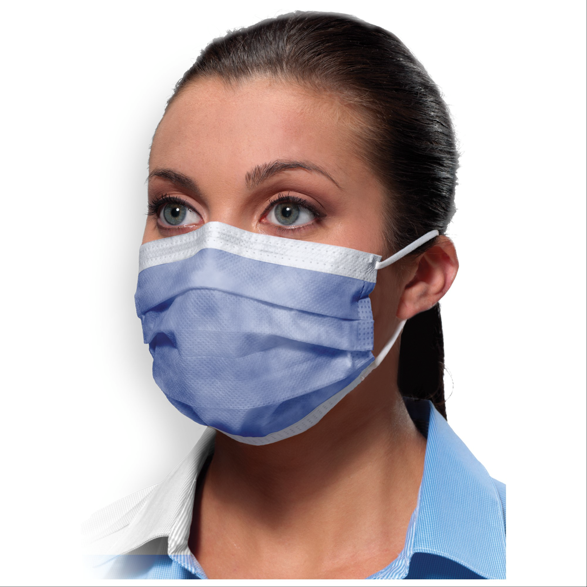 Isofluid Earloop Masks Lavender 50/Bx ASTM Level 1, GCILV