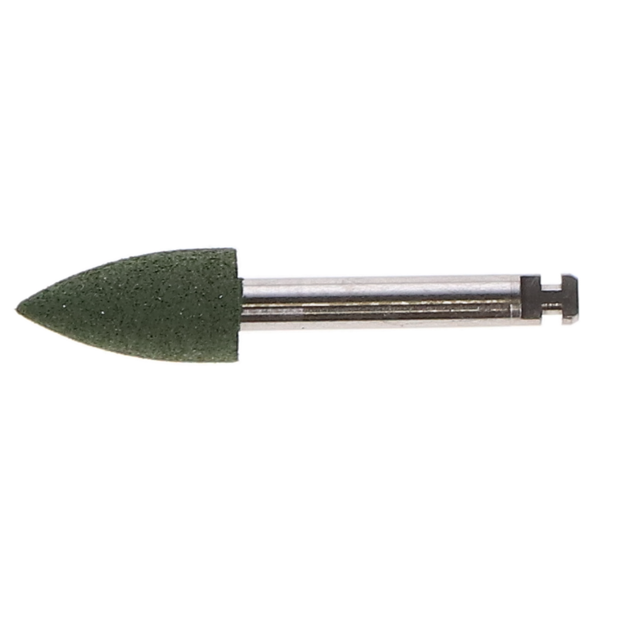 CeraGlaze Polishers, Pre-Polishing, RA, Flame, 5 mm, Coarse, Green, 3/Pk, P332-3