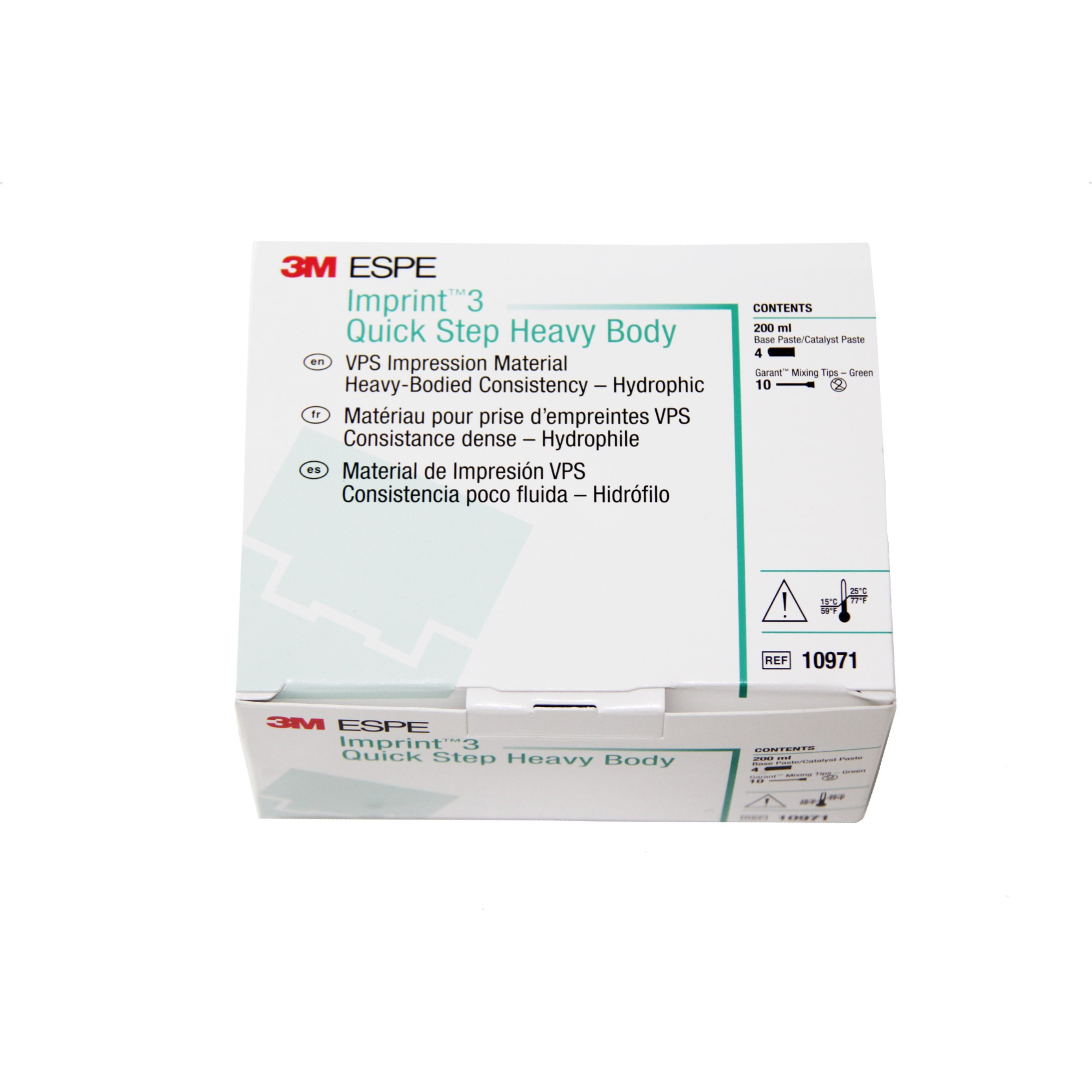 Imprint 3 Quick Step, Refill, Heavy Body, 50 ml, Blue Green, 1/Pk