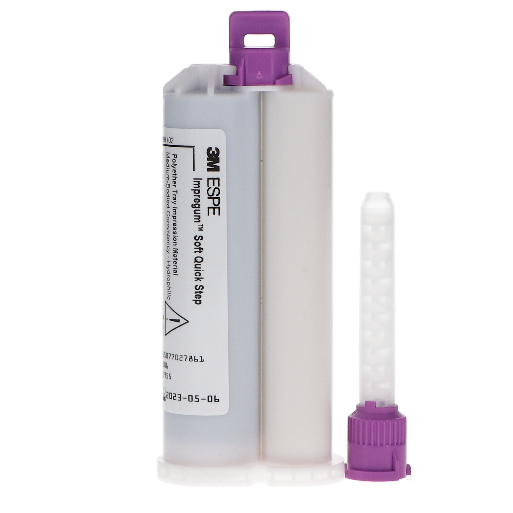 Impregum Garant Soft Polyether Impression Material, Medium Body, Quick Step, Tray Refill, Mint, 1/Pk