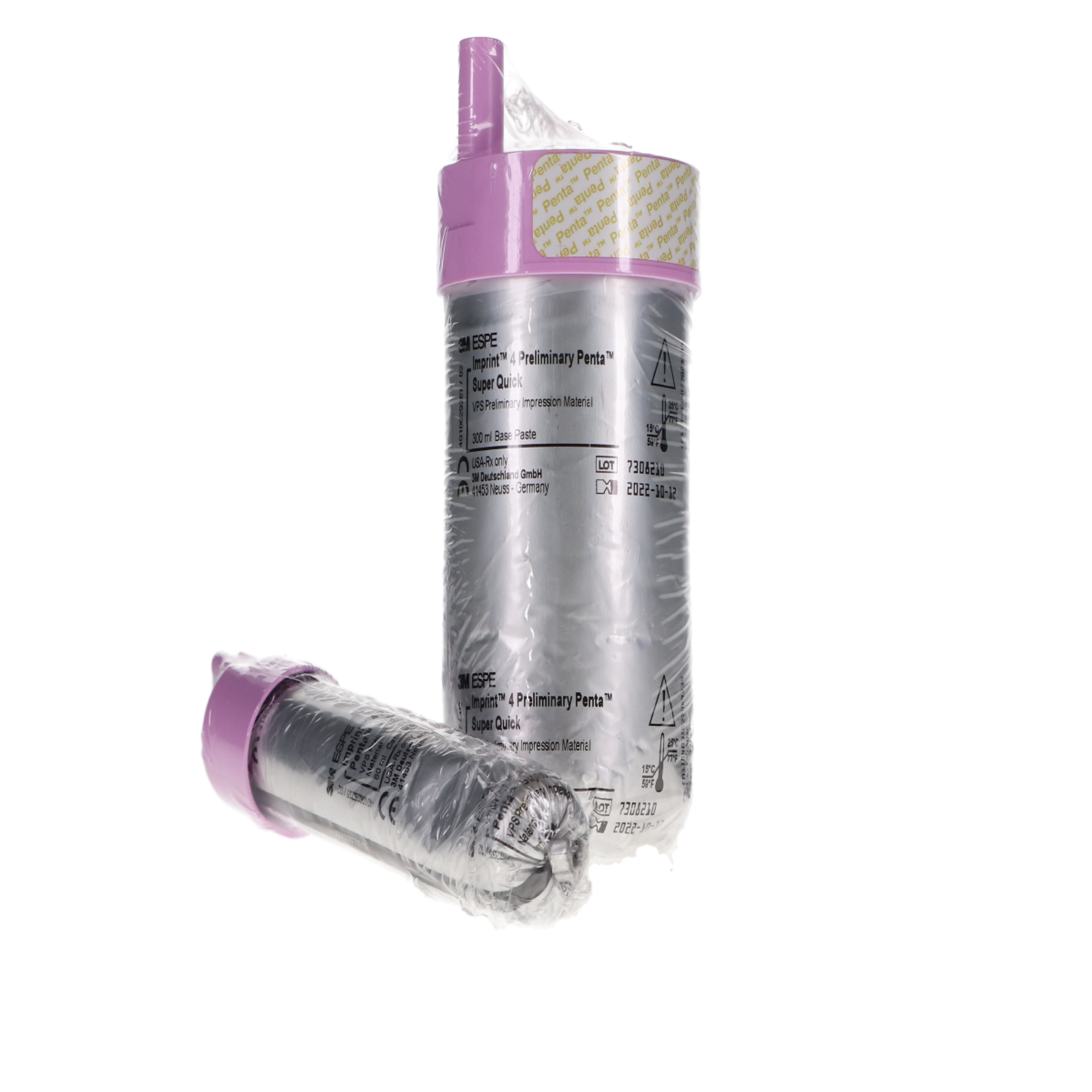 Imprint 4 Preliminary Penta VPS Impression Material, Refill, Super Quick, 360 ml, 2/Pk