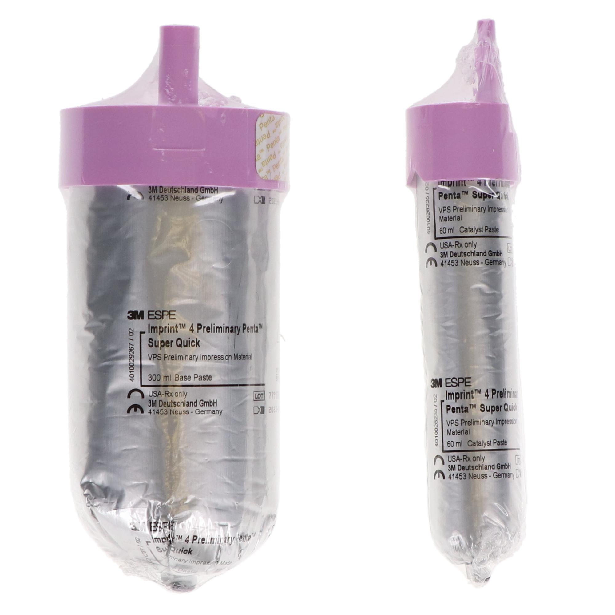Imprint 4 Preliminary Penta VPS Impression Material, Value Refill, Super Quick, 360 ml, 6/Pk