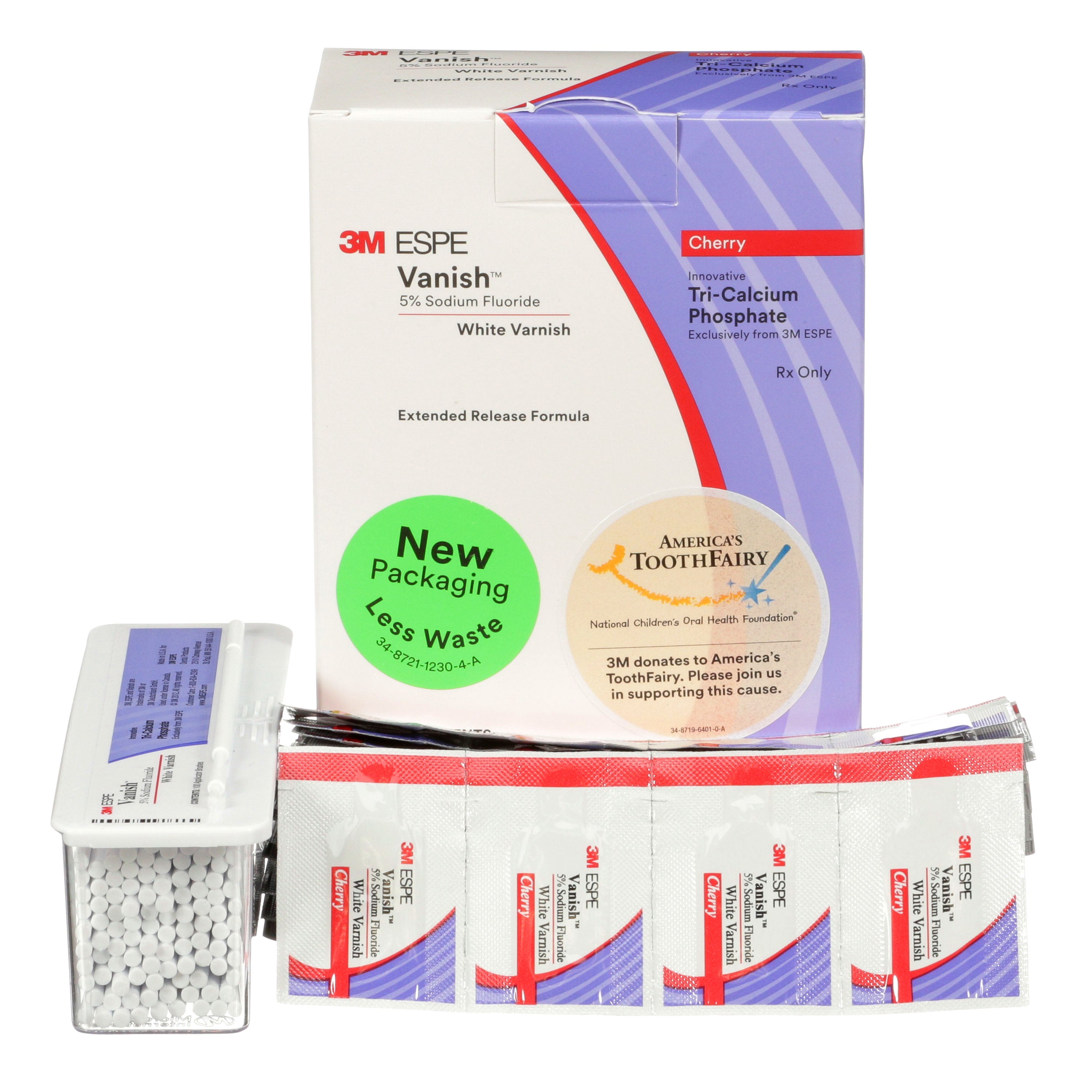 Vanish 5% NaF White Varnish, Unit Dose, Cherry, 1000/Pk