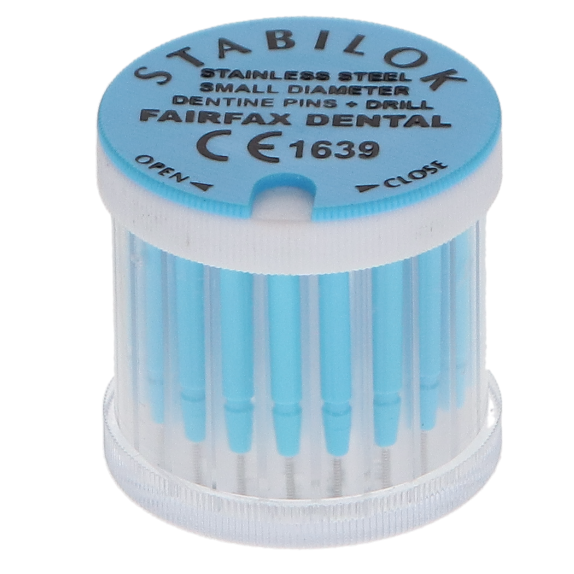 Stabilok Dentin Pins, Stainless Steel, Standard Kit, 0.021