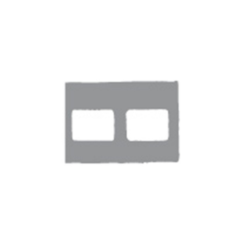 Klear-Vue X-Ray Mounts 100/Pk 2H 