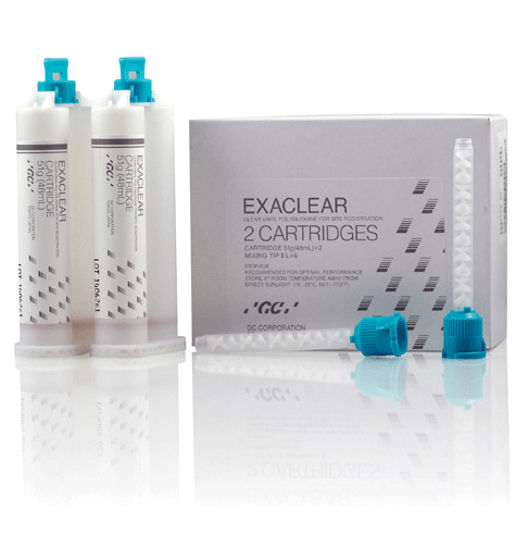 Exaclear VPS Bite Registration Material, Complete Package, 48 ml, 2/Pk, 008482