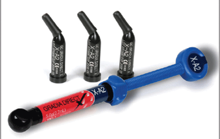 Gradia Direct X Universal Composite, Unitip Refill, 0.16 ml, X-B1, 10/Pk