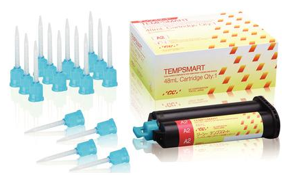 Tempsmart Temporary Crown & Bridge Material, Cartridge, 48 ml, A2, 1/Pk