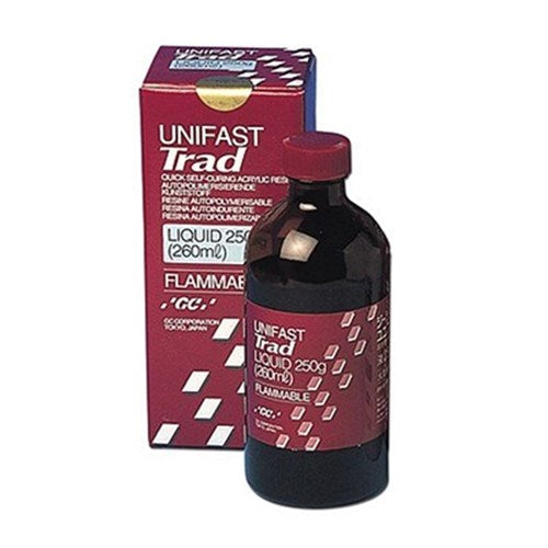 Unifast Trad General-Purpose Acrylic Resin, Liquid Refill, 250 g, 1/Pk