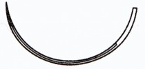 3-0 Plain Gut Sutures with X-1 Needle, 18
