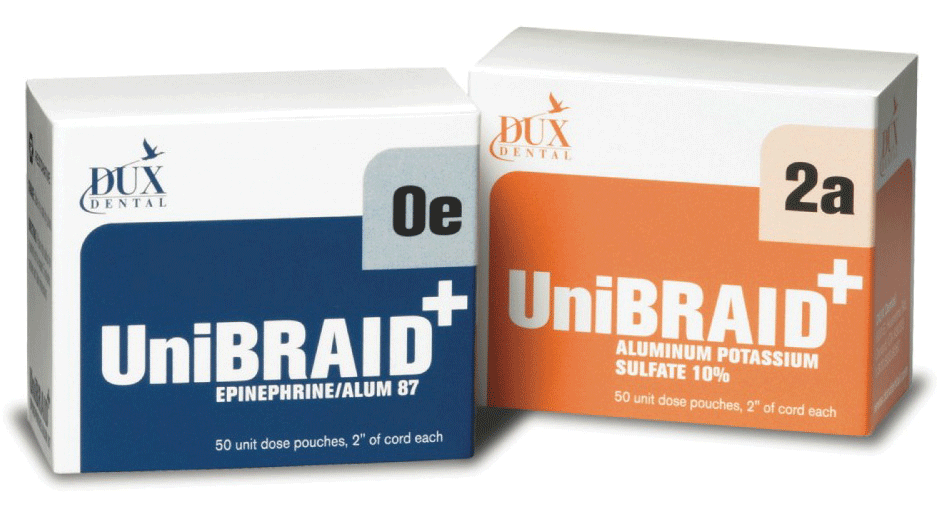 Unibraid w/Aluminum Potassium 2a #2 Medium 50/Bx, 13362