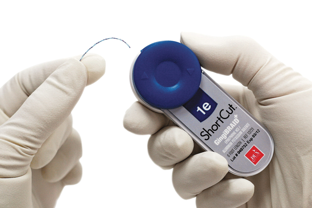 ZONEfree Translucent Temporary Cement, Automix Syringe, 4 g, 1/Pk, 27041