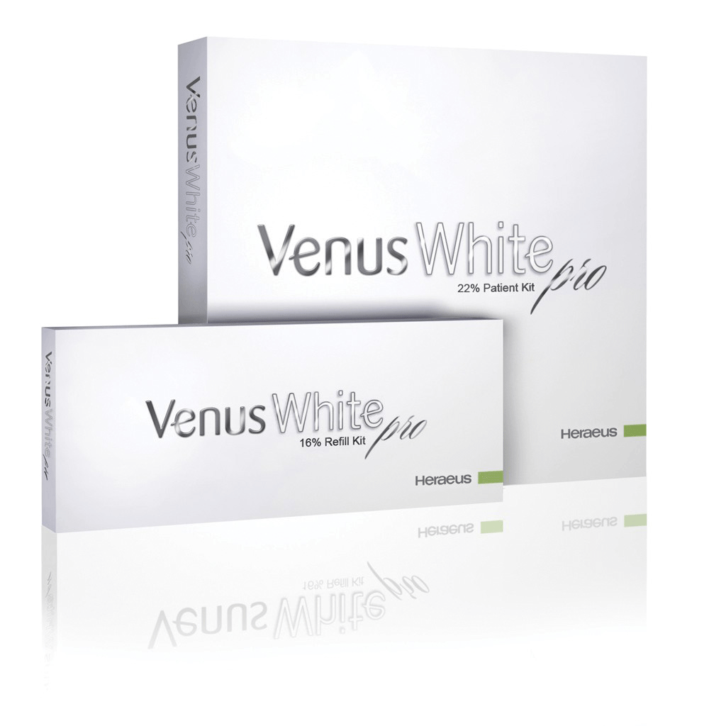 Venus White Pro Whitening Gel, 22% Carbamide Peroxide, Syringe Patient Kit, 1.2 ml, 6/Pk, 40005167