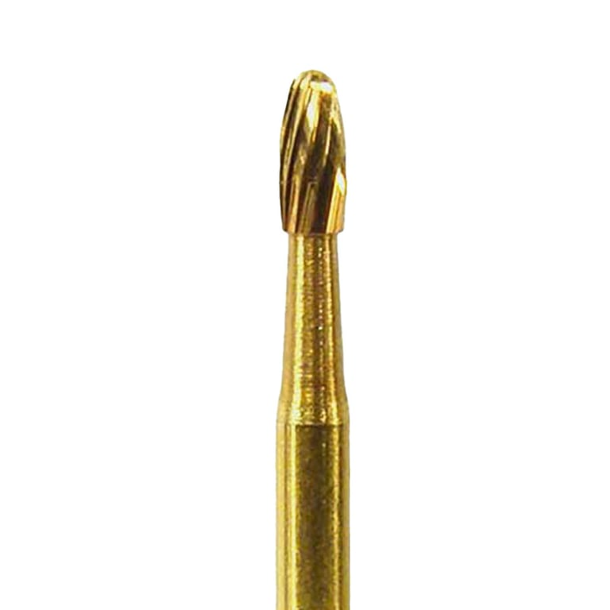 NeoBurr 12-Blade Trimming & Finishing Carbide Single-Use Burs, FG, Egg, 7404, 1.4 mm, 25/Pk