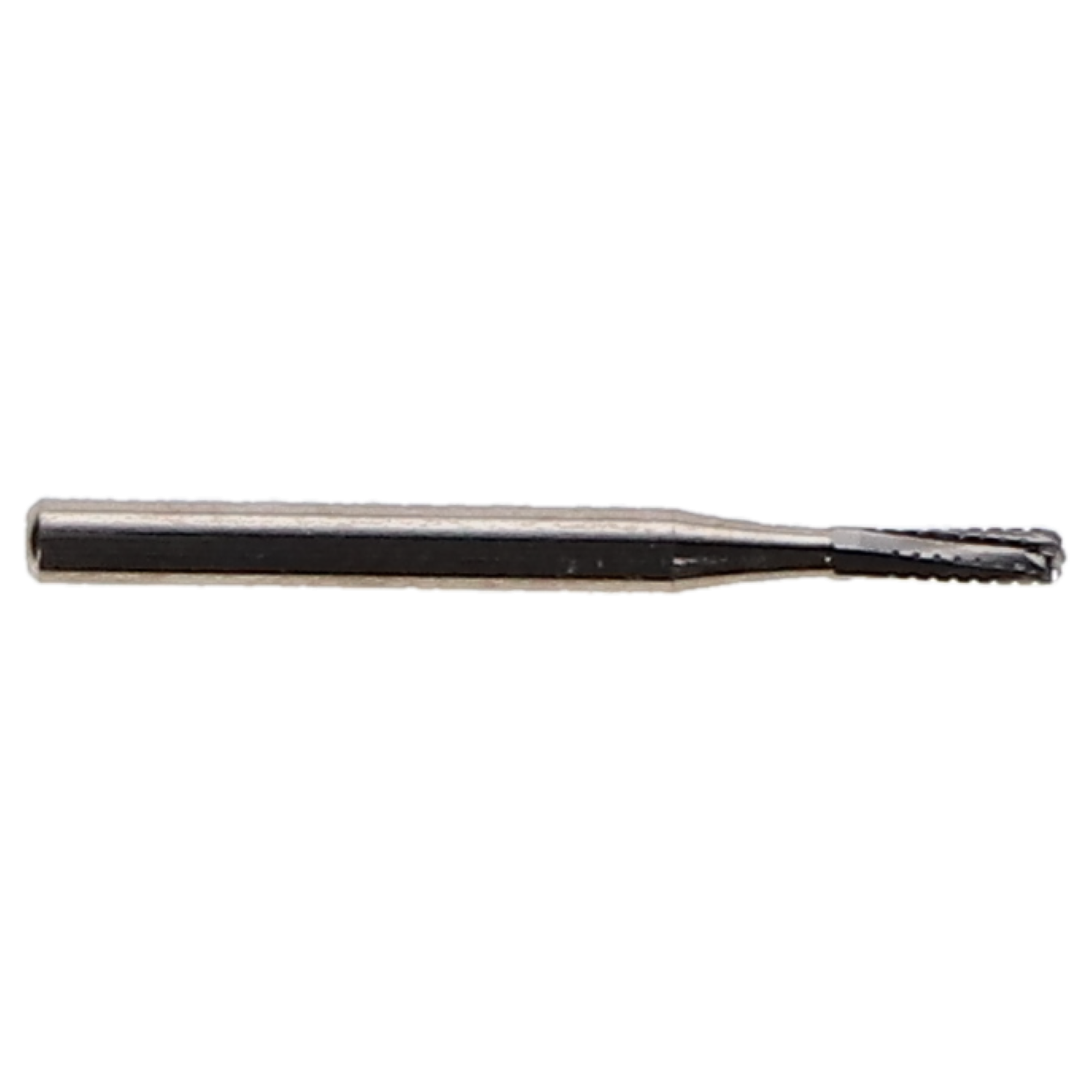 Carbide Bur, FG, # 1557, Straight Dome End Cross Cut Fissure, 1.0 mm, 100/Pk, FG1557-100