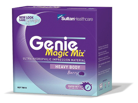 Genie VPS Material Bulk Kit, Heavy Body, Rapid Set, 50 ml, 60/Pk, 77710