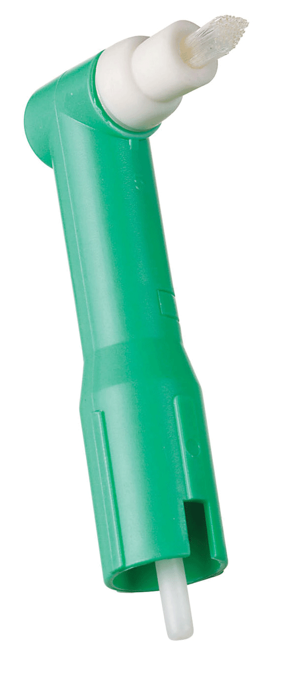 Duropro Disposable Angle Brush Tapered 50/Bx, 1209PLT