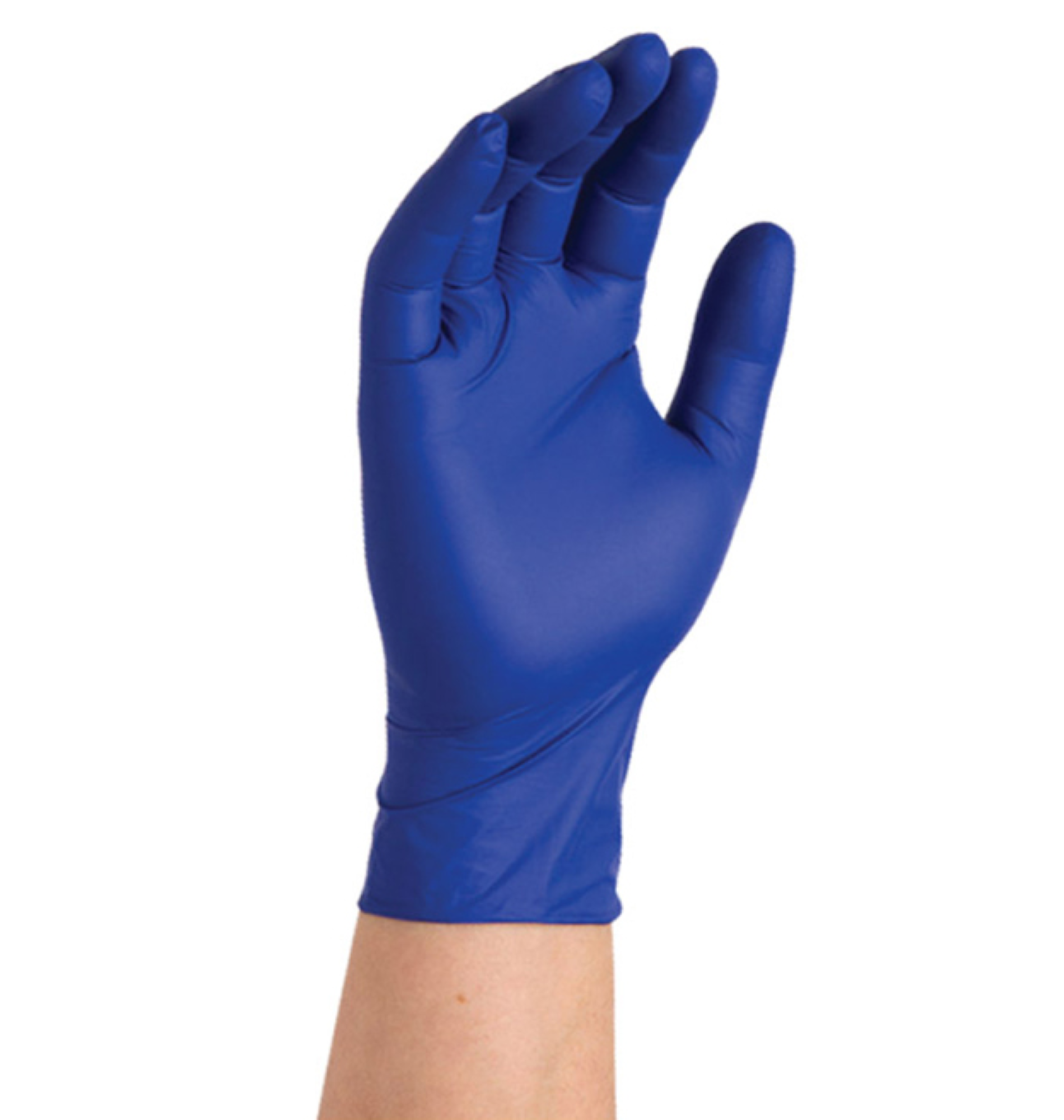 Aurelia Sonic Nitrile Gloves, Powder-Free, Large, Indigo Blue, 300/Box