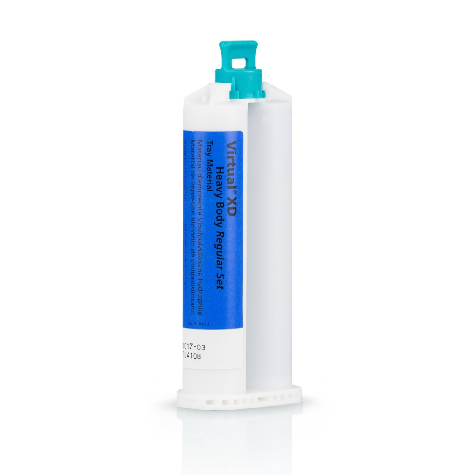 Virtual Impression Material, XD Refill, Heavy Body, Regular Set, 2/Pk, 646460