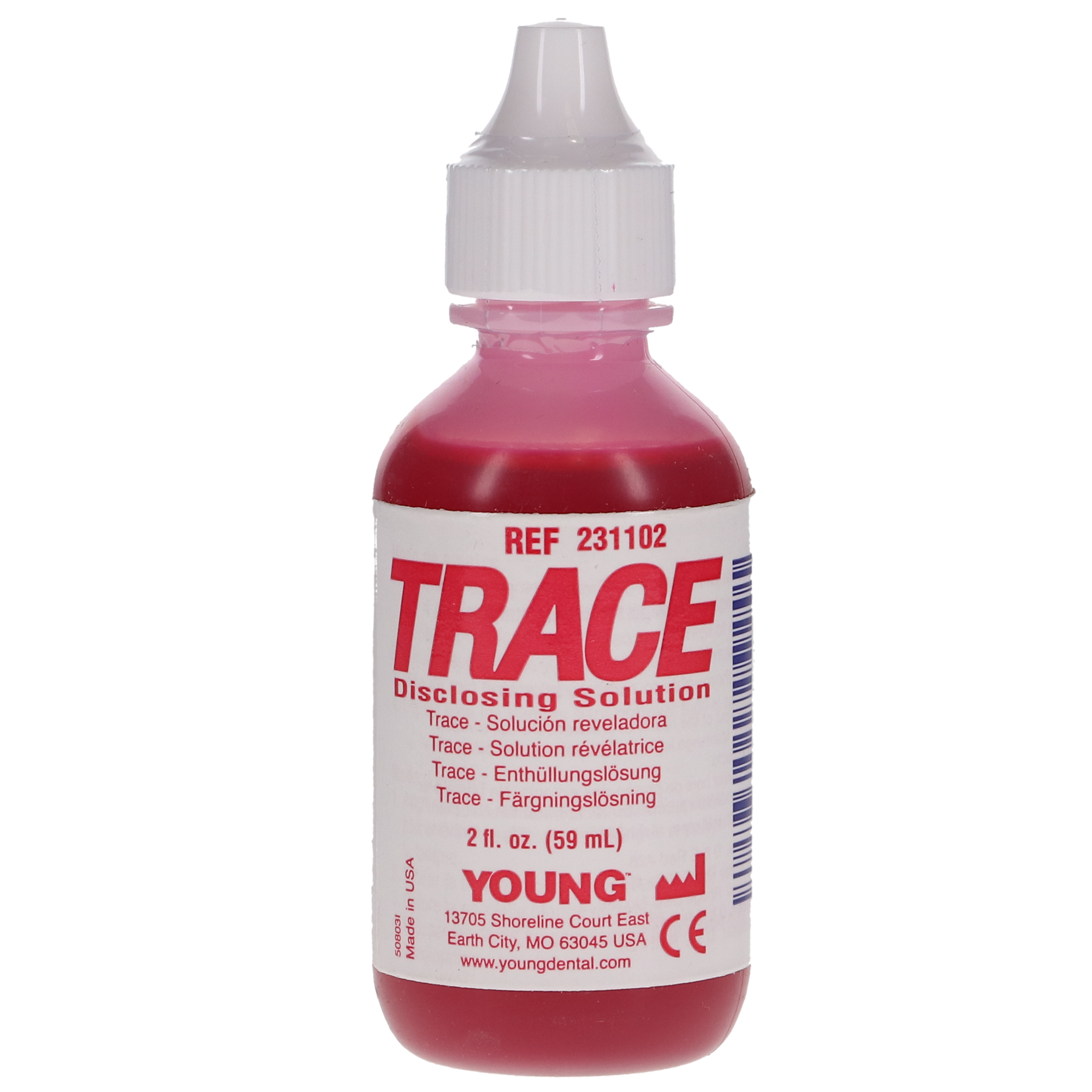 Trace Disclosing Solution, Liquid, 2 oz, 1/Pk, 231102 (Discontinued)