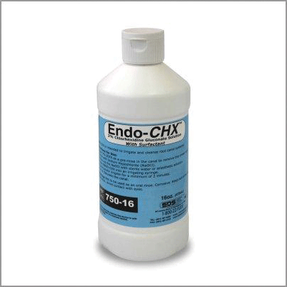 Endo-CHX 2% Chlorhexidine Gluconate with Surfactant, 16 oz, Light Blue, 1/Pk, 750-16