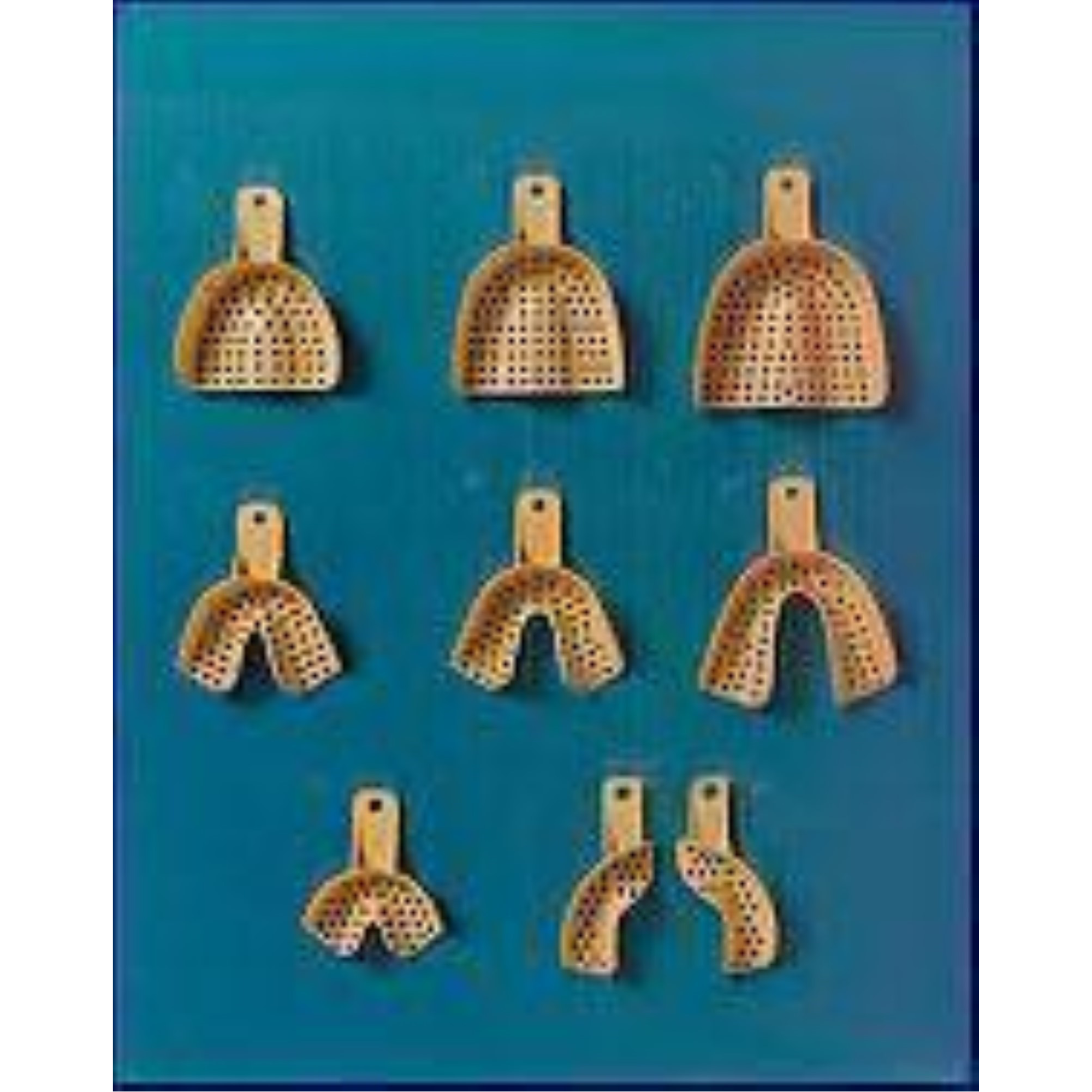 Tra-Tens Disposable Impression Trays, Perforated, # 3, Large Upper, 12/Pk, 013453-000, (Discontinued)