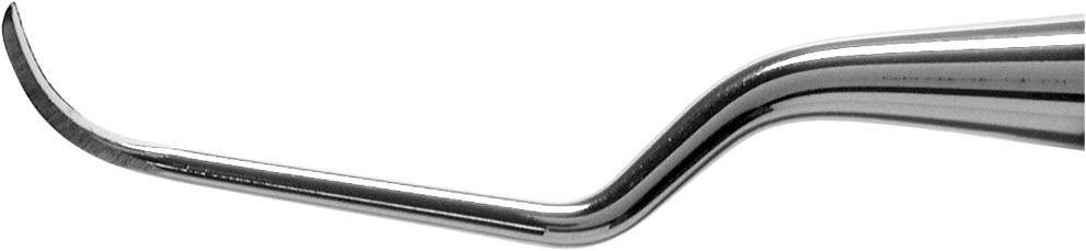 Curette Columbia 2L-2R XP 3/8 Orange Resin, AECC2L-2RXPX