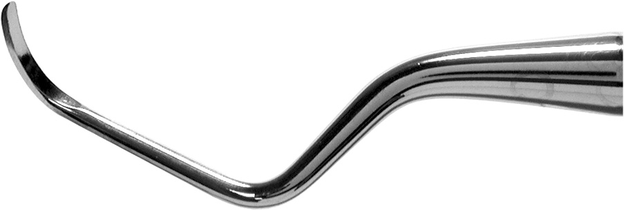 Universal Curette, # 4L-4R Columbia, EagleLite Handle, Resin, Blue, 1/Pk, AECC4L-4RX